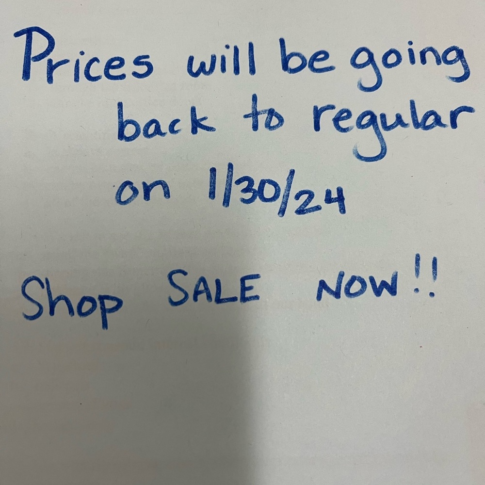 Sale ends tonight!